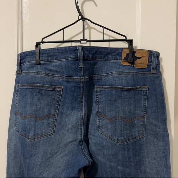 American Eagle Blue Bootcut Jeans - Picture 6 of 6